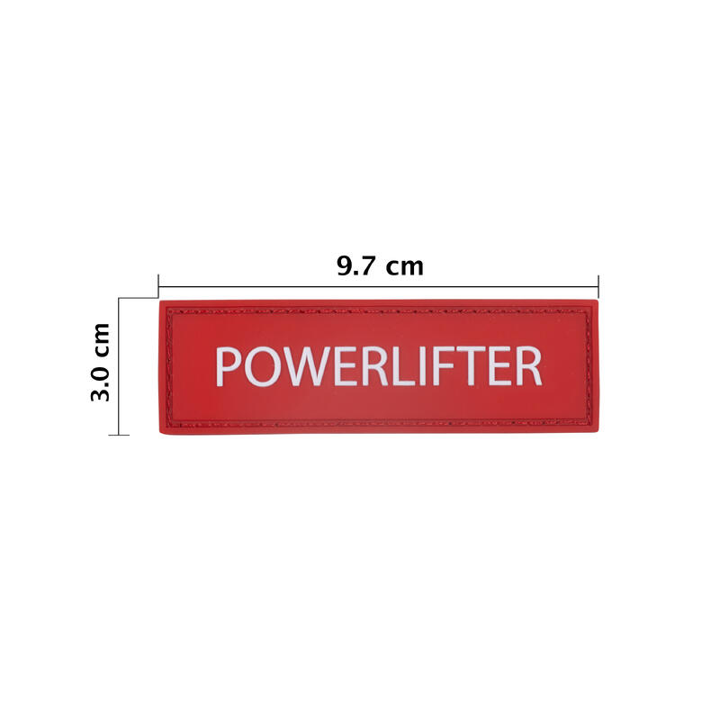 Velcro-patch Powerlifter Elitex Training