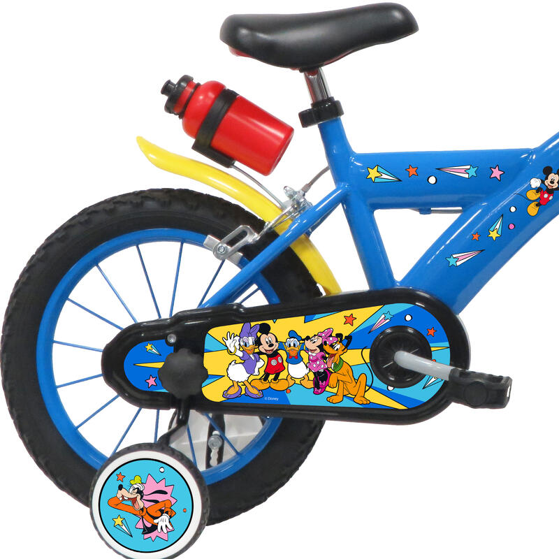 Bicicleta Denver Mickey Mouse, 14 inch, albastra