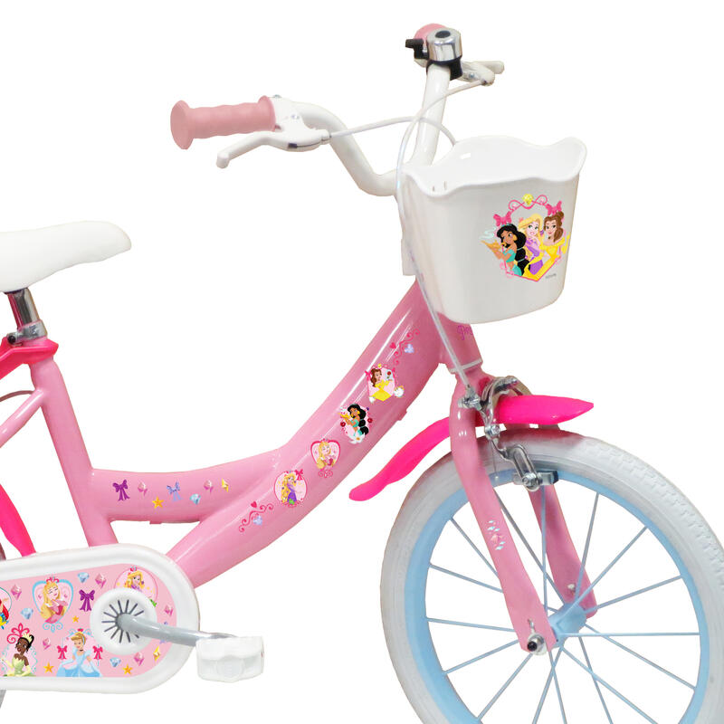 Velo Enfant 16 Pouces Disney Princess 5-7 Ans