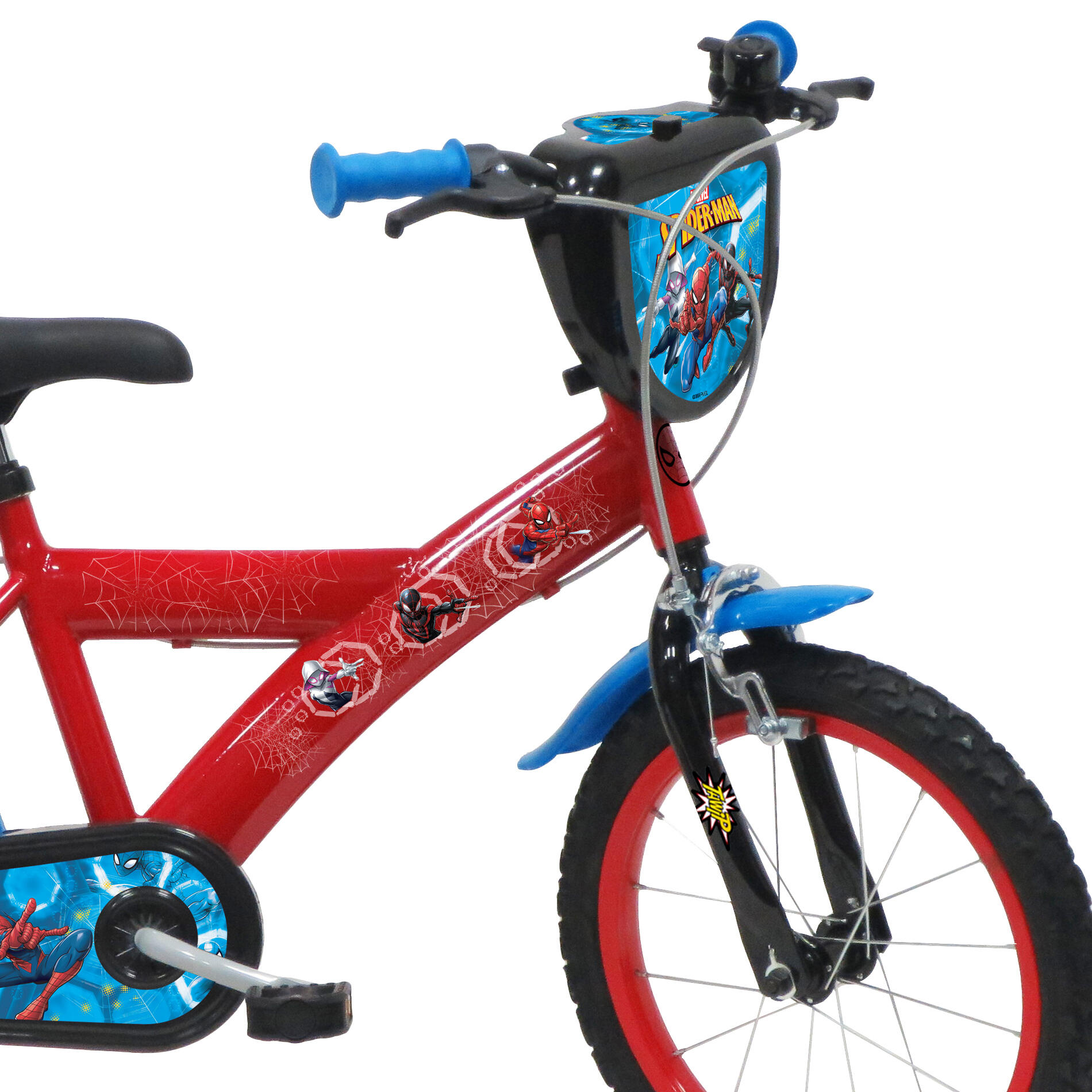 Bicicleta Niños 16 Pulgadas Spider-Man 5-7 años SPIDERMAN Decathlon