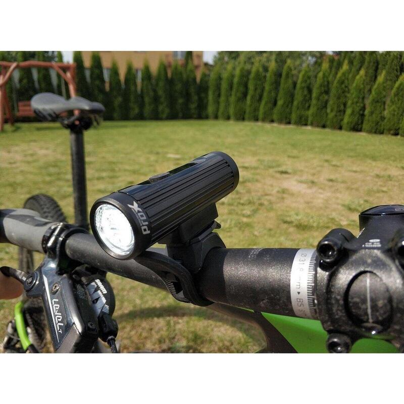 Lampka przednia rowerowa ampa przód Prox Hamal, 600lm, 2600mah, usb