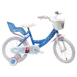 Vélo Enfant 16 Pouces Frozen 5-7 Ans