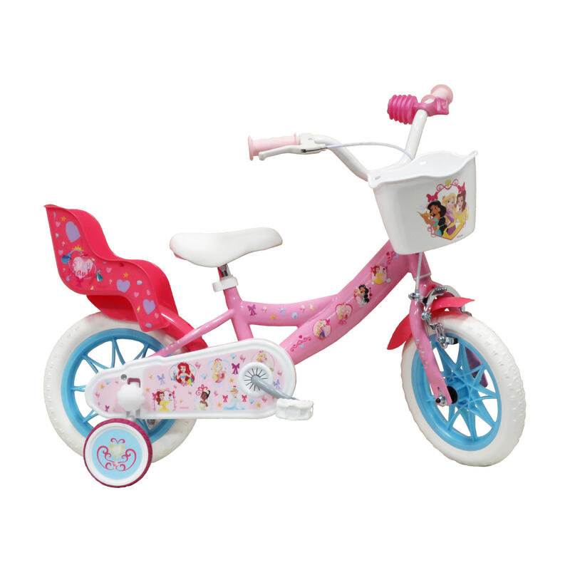 Gereviseerd - Fiets 12 inch 3-5 jaar Disney Princess