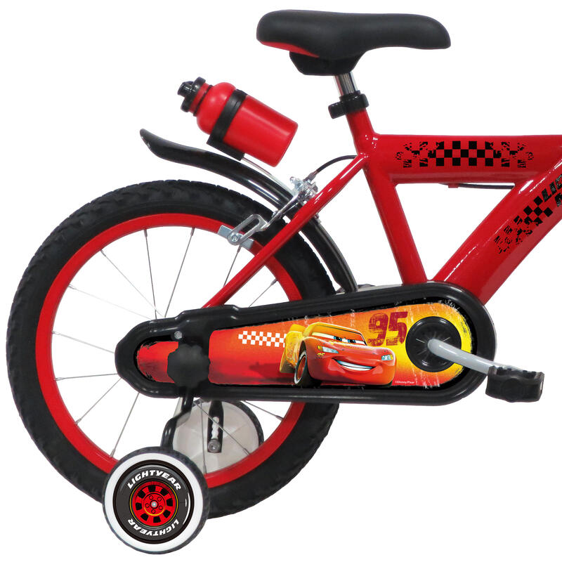 Bicicleta de Menino 16 polegadas Cars 5-7 anos