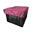 DS COVERS CRATE bicycle cover Roze M 35x45cm