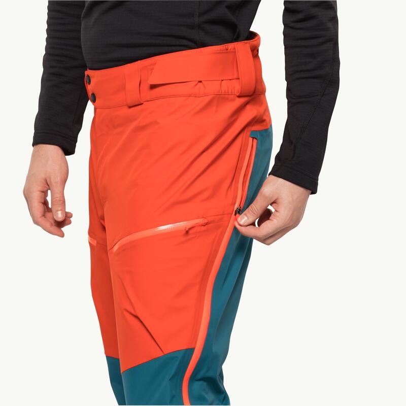 Pantaloni de schi de tură pentru bărbați Jack Wolfskin Alpspitze 3L