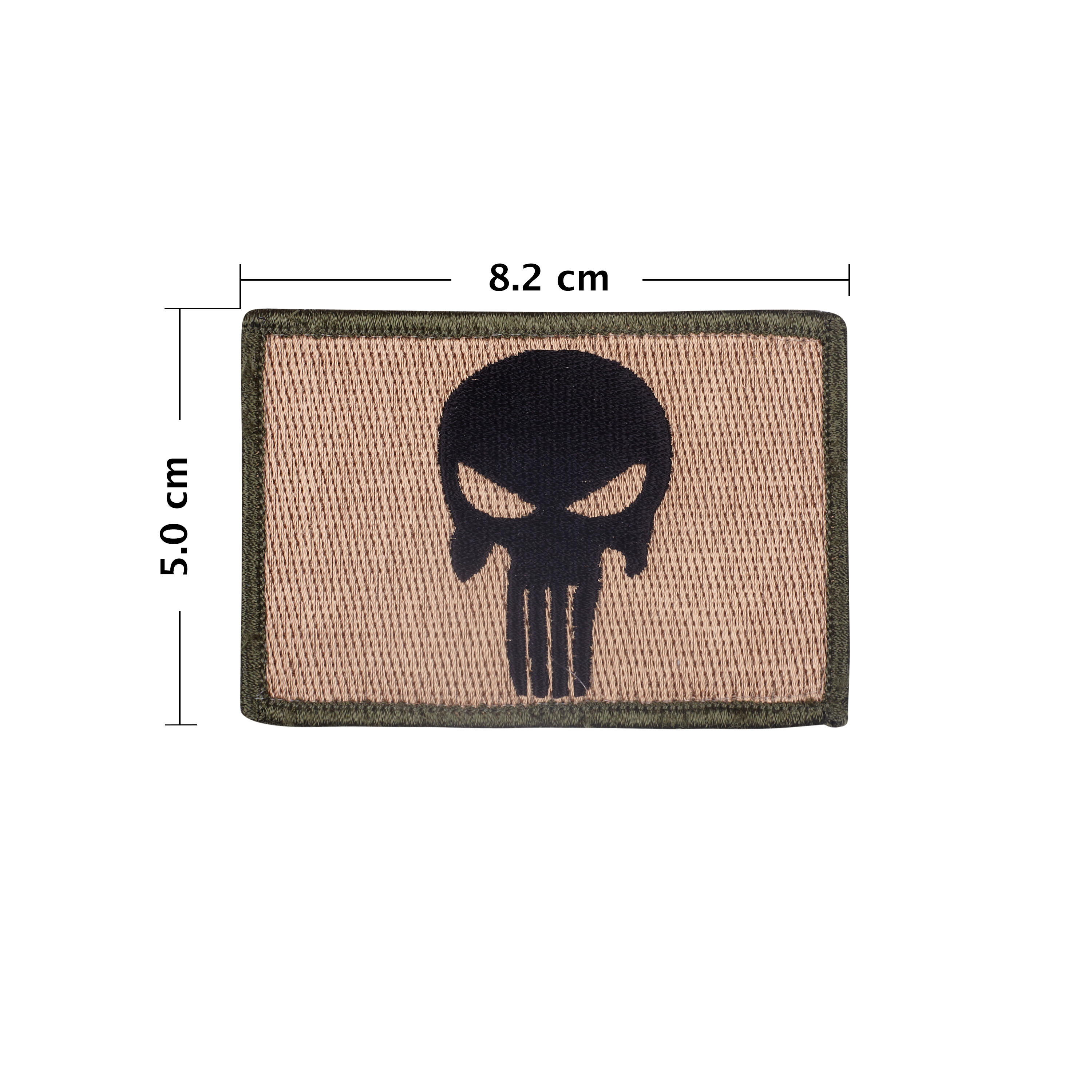Patch de Velcro Caveira Árida Elitex Training 3/4