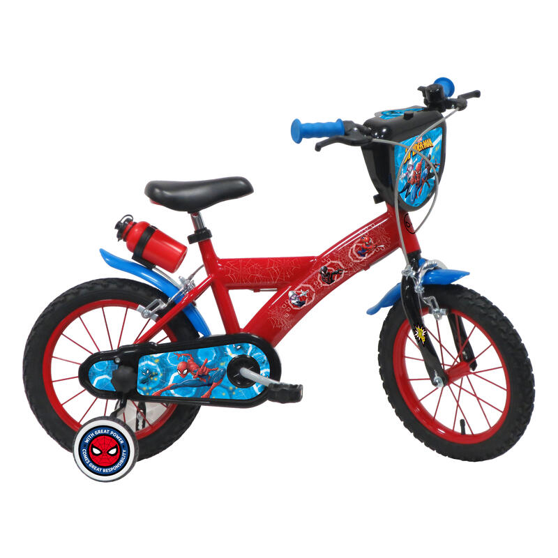 Fiets 14 inch 4-6 jaar Spider-Man