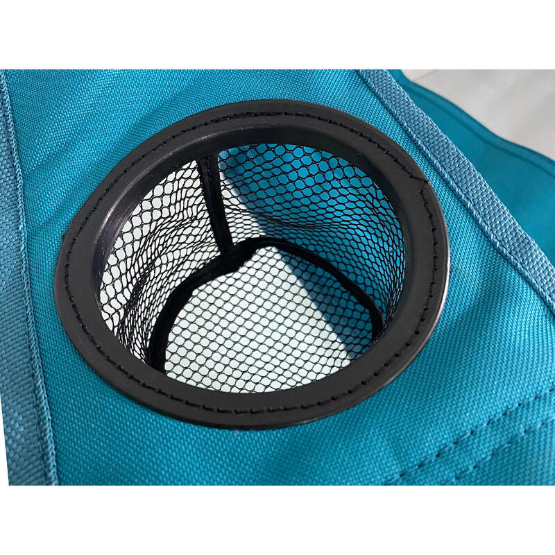 Chaise de camping pliante - Kolari - avec porte-gobelet, sac de transport