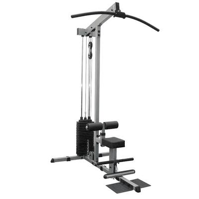 Lat pulldown & row machine - body-solid glm84-3 - 140kg gewichtstapel
