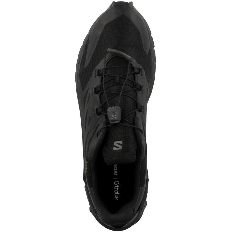 Pantofi drumeţie l41731600 pentru întregul an negri bărbătești