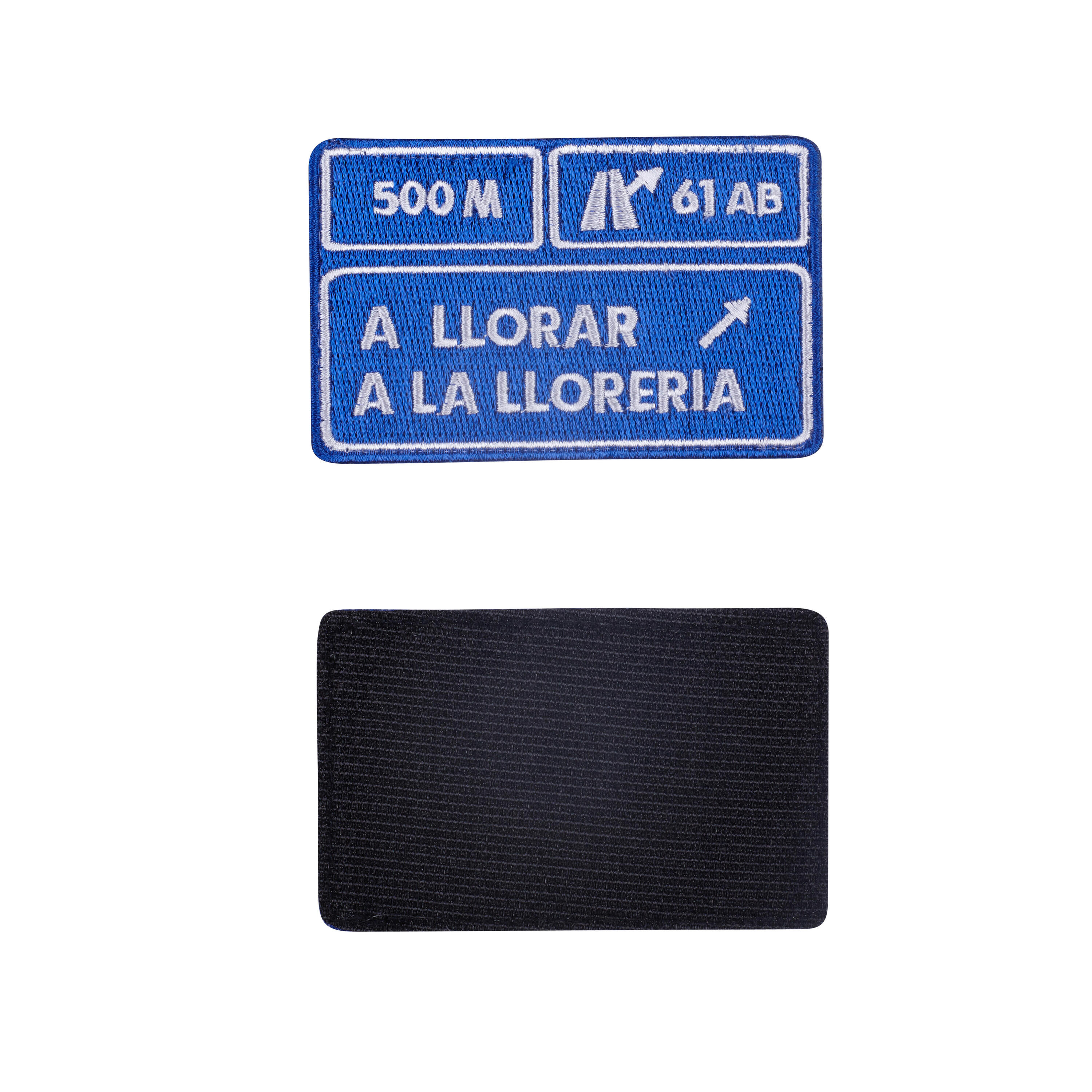 Velcro-patch A llorar a la lloreria Elitex Training 4/4