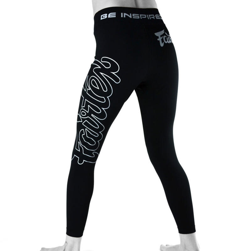 Collants de compression Fairtex CP2 pour femmes - Noir