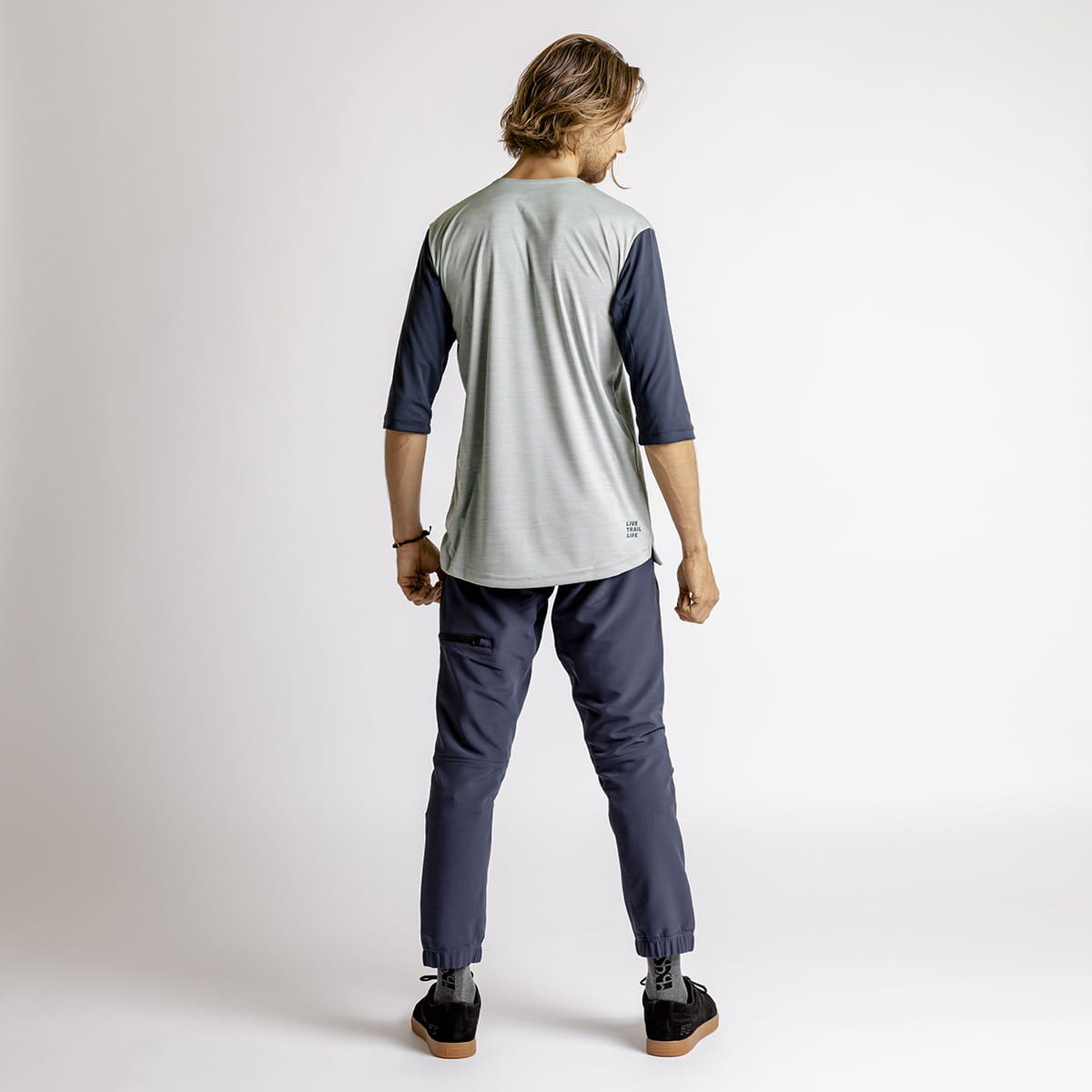 iXS Carve X 3/4 Jersey Jade-Marine L 3/6