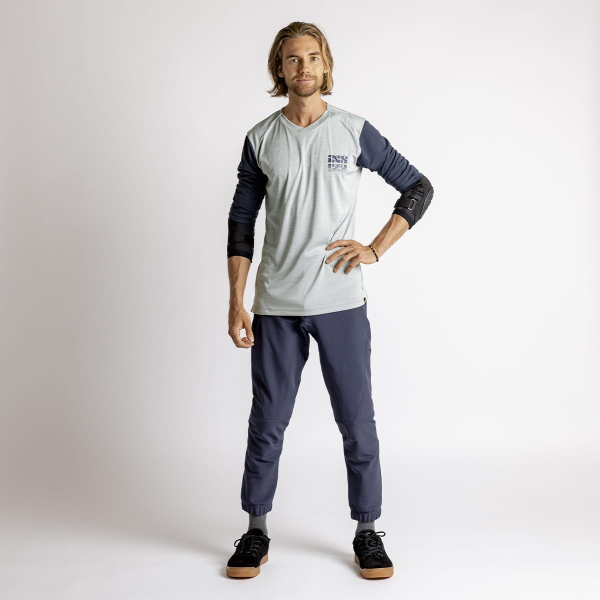 iXS Carve X 3/4 Jersey Jade-Marine L 2/6