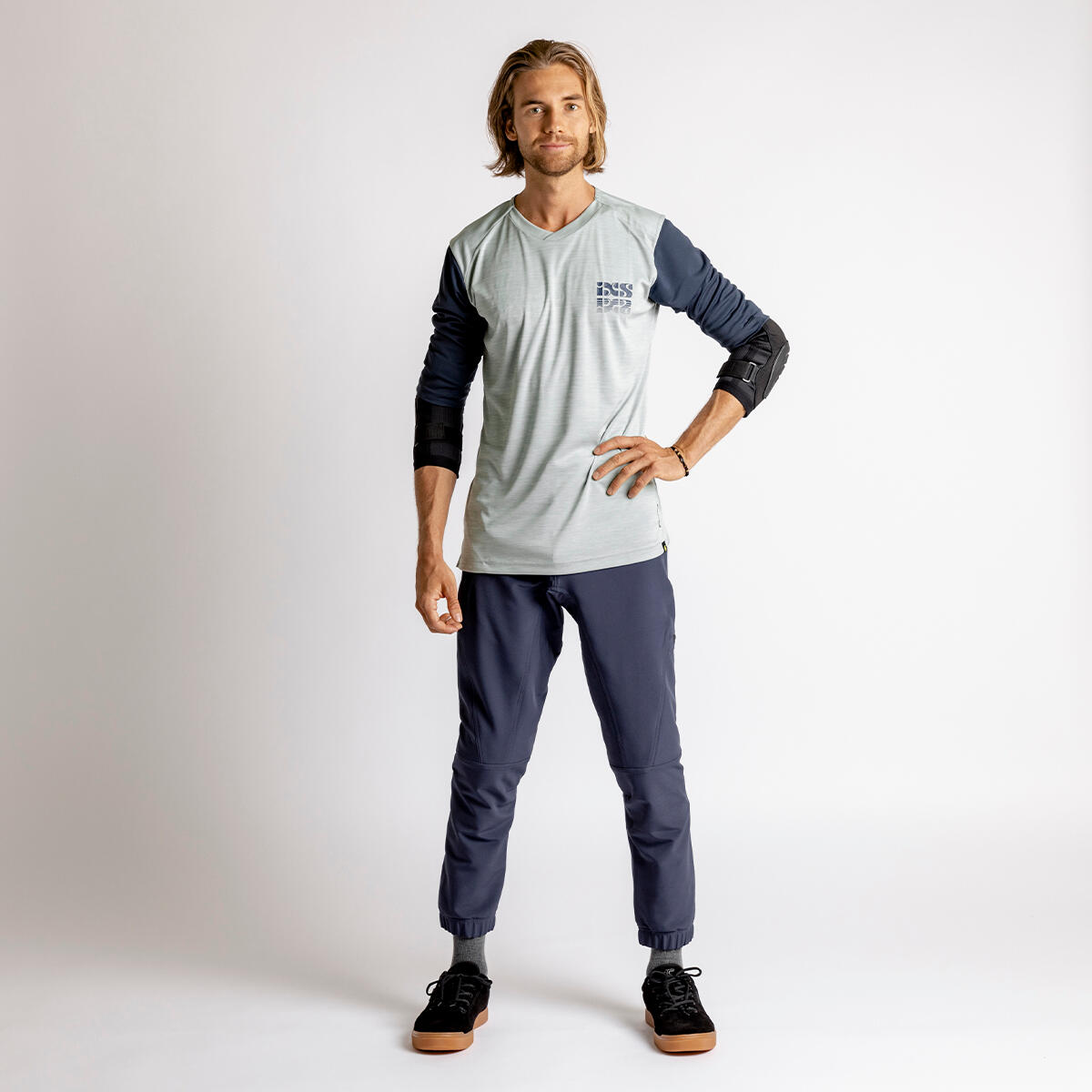 iXS Carve X 3/4 Jersey Jade-Marine XL 2/6