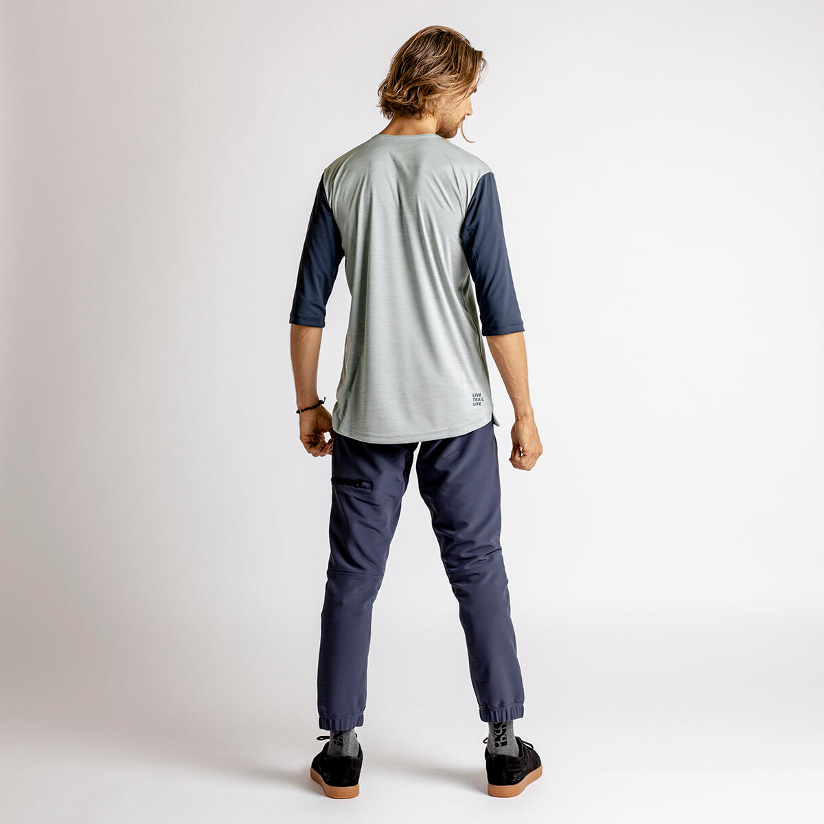 iXS Carve X 3/4 Jersey Jade-Marine XL 3/6