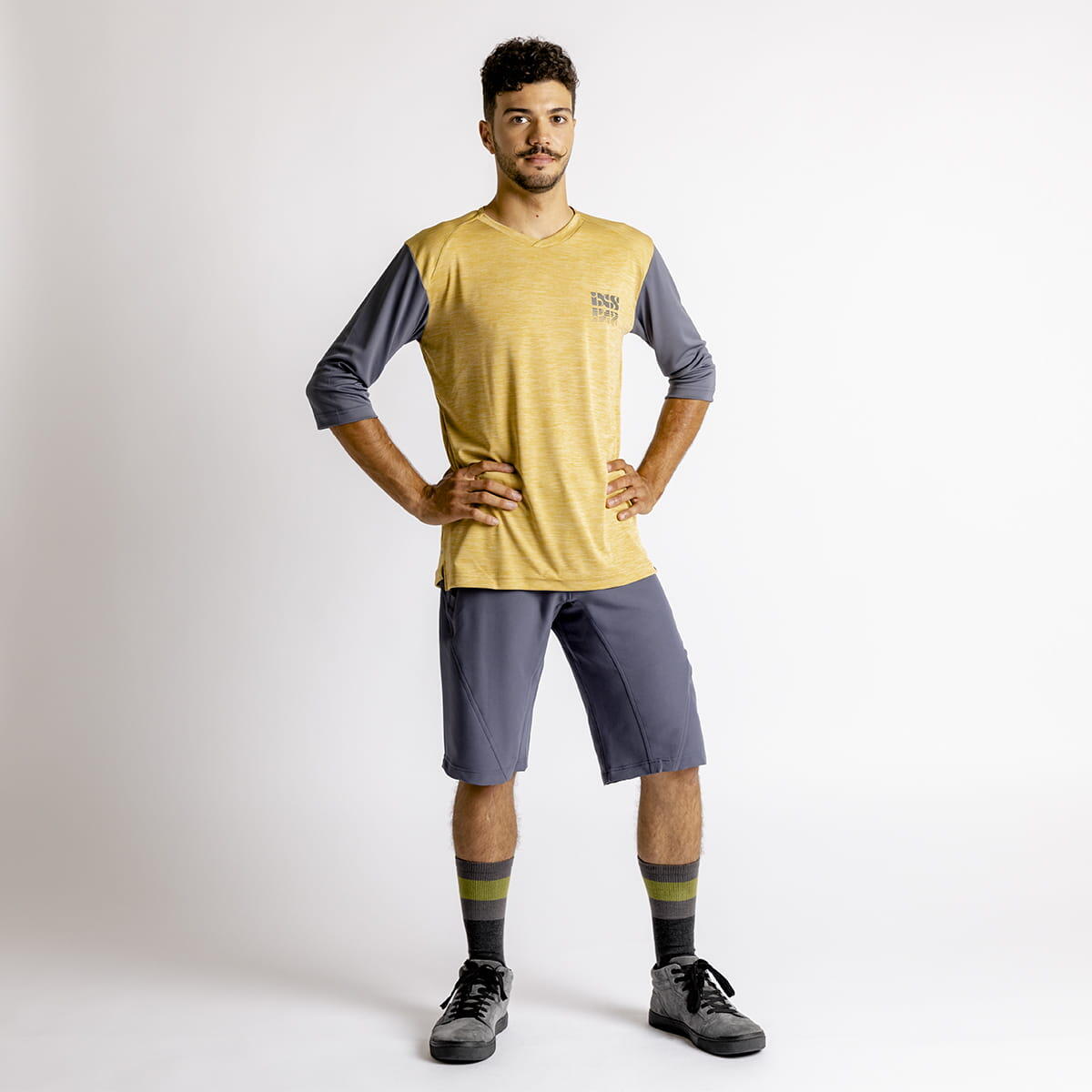 iXS Carve X 3/4 Jersey Acacia / Charcoal S 5/7