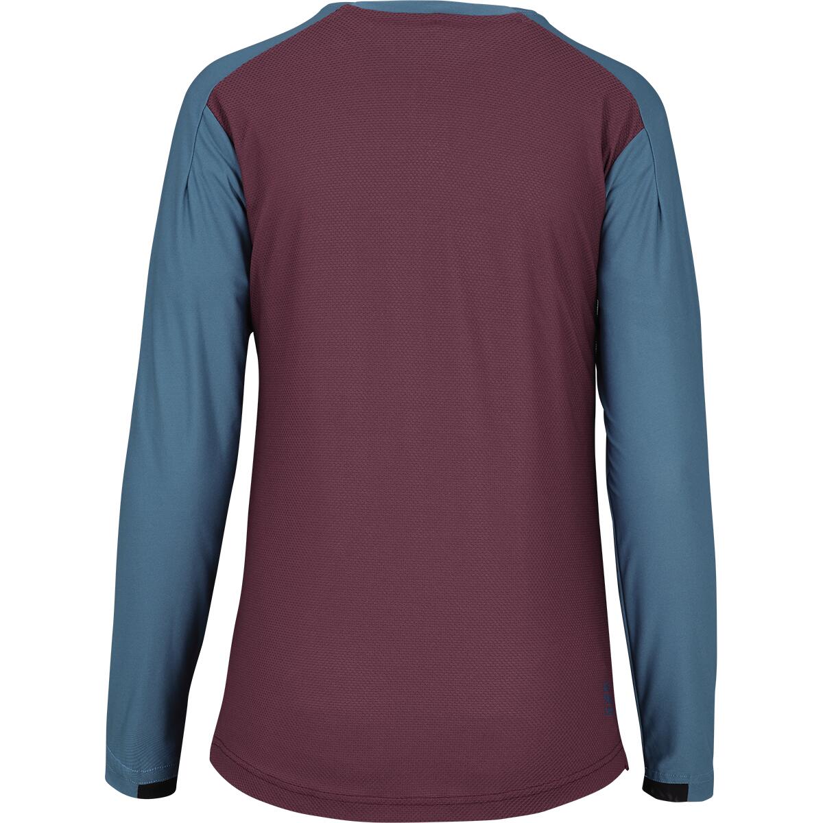 Flow XTG - Henley a maniche lunghe da donna - Uvetta / Navy 4/7