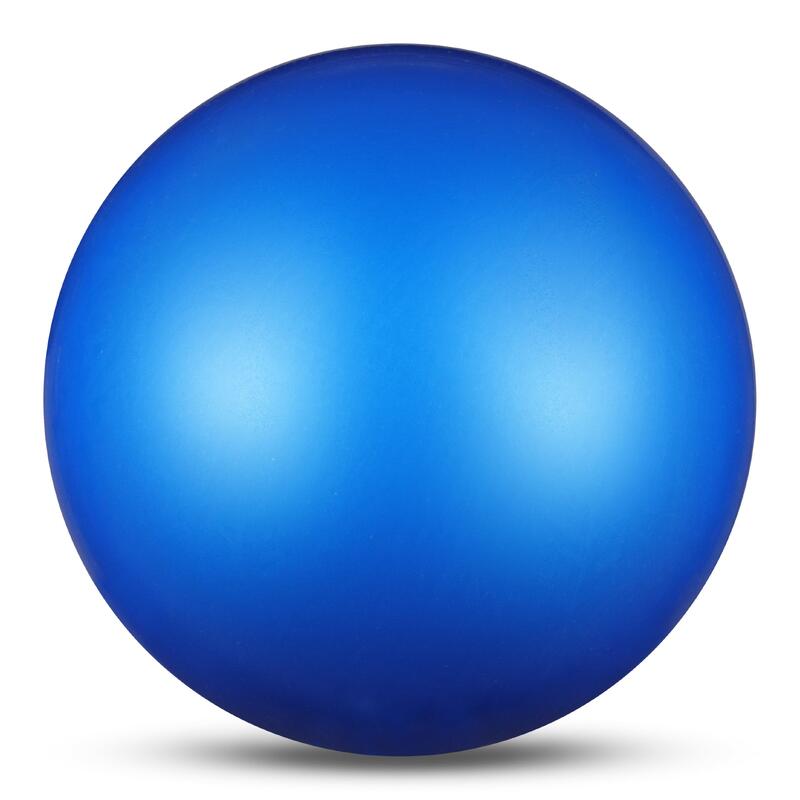 Pelota PVC Metalizada 350 g INDIGO 17 cm Azul