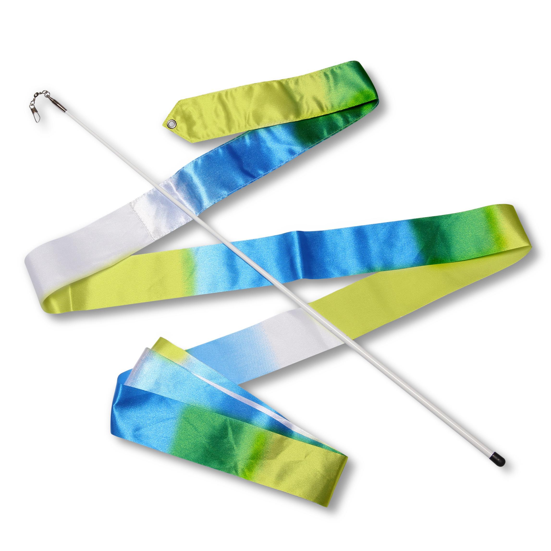 INDIGO SPORTS Stuha pro rytmickou gymnastiku s tyčkou INDIGO 56 cm