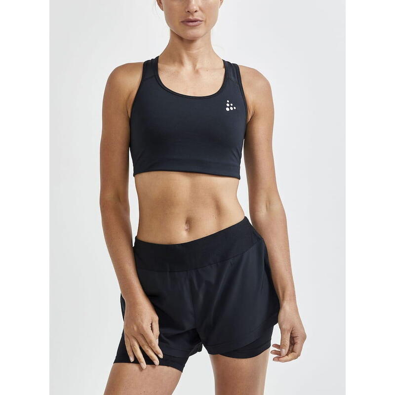 Soutien-gorge sport trail mtb femme Classic noir