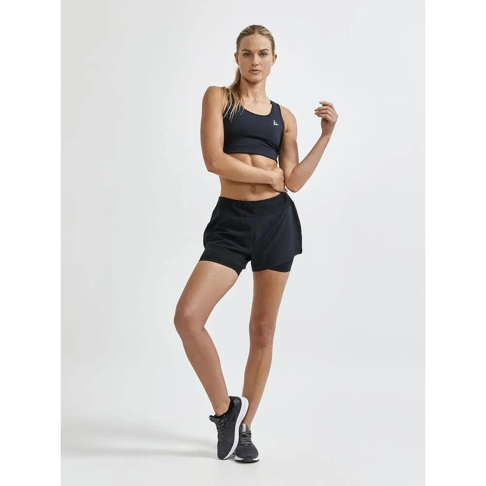 Soutien-gorge sport trail mtb femme Classic noir 4/4