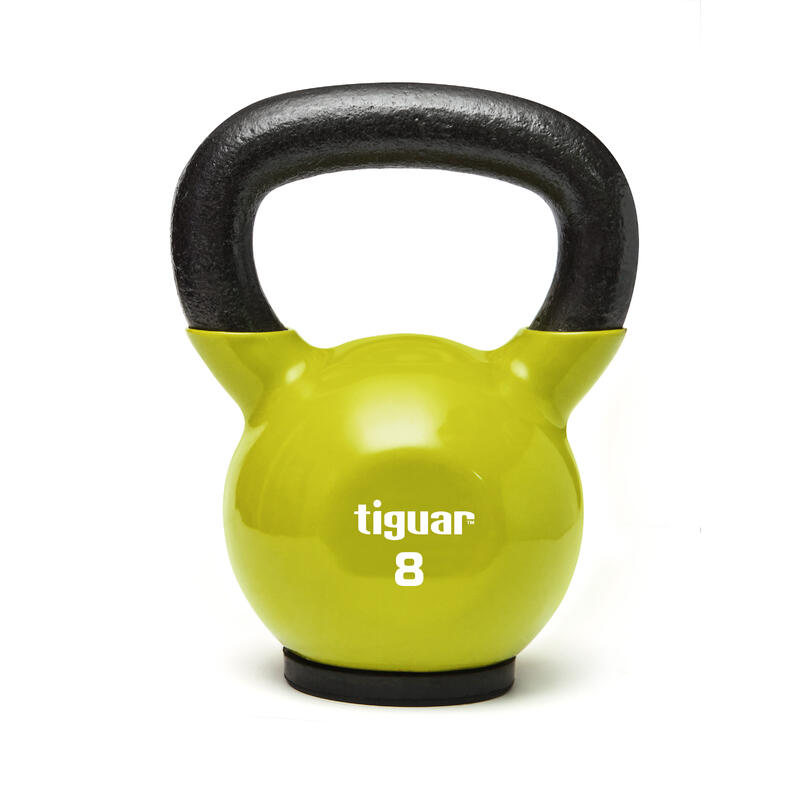 Kettlebell Tiguar żeliwny pokryty winylem