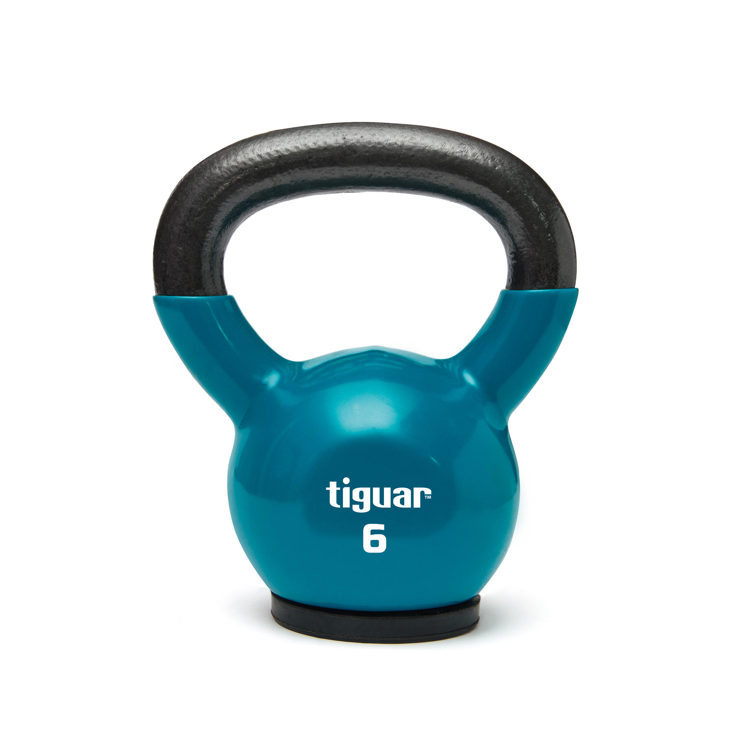 Kettlebell Tiguar żeliwny pokryty winylem 2/6