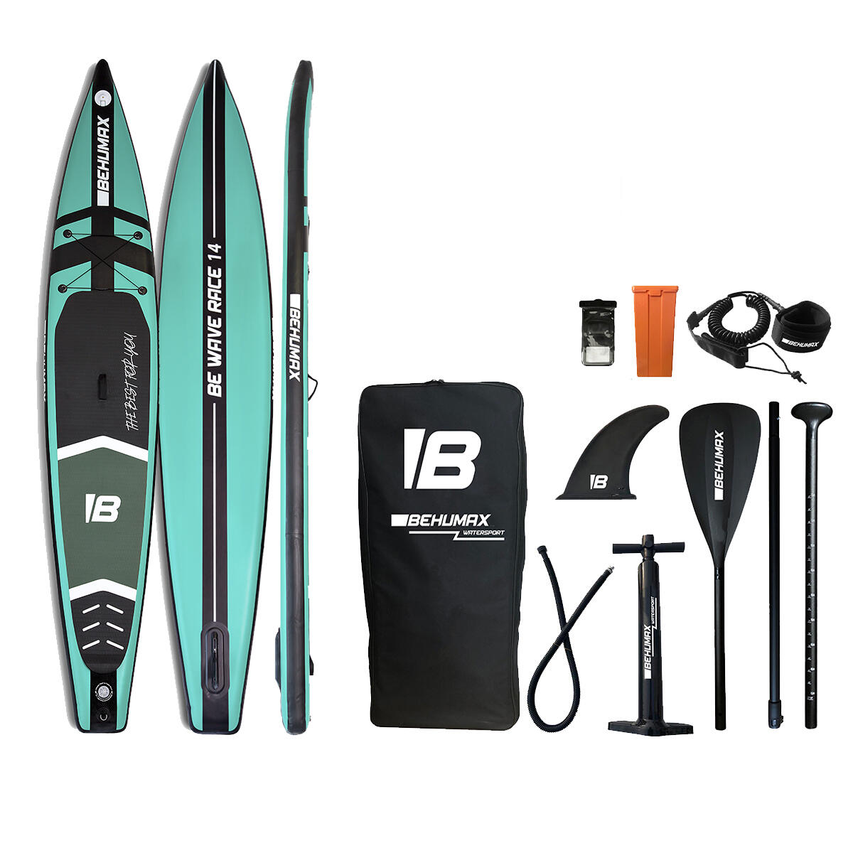 Prancha de Stand Up Paddle insuflável Be Wave Race 14