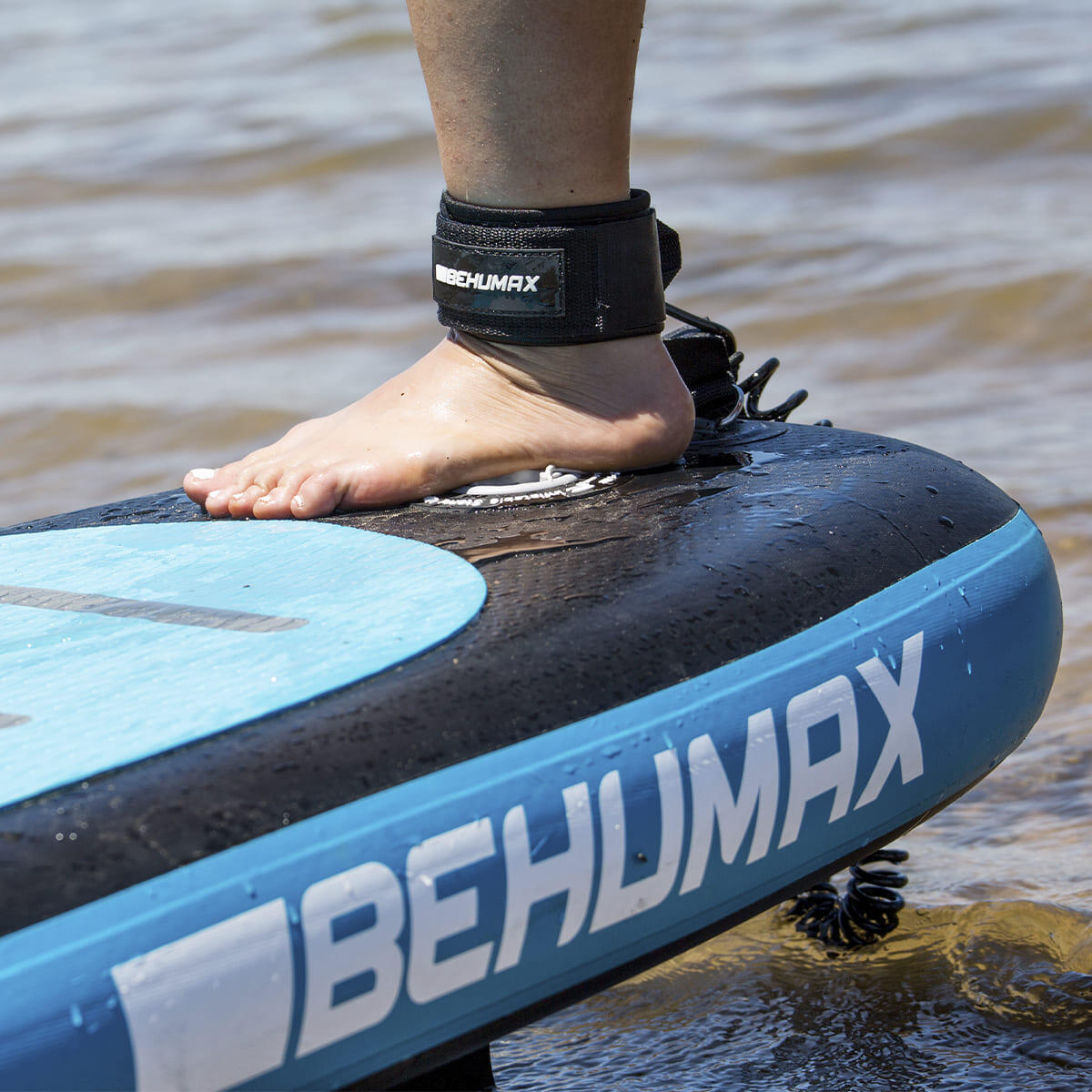 Planche de Stand Up Paddle - Be Wave Dark 10 Noir et Bleu 4/7