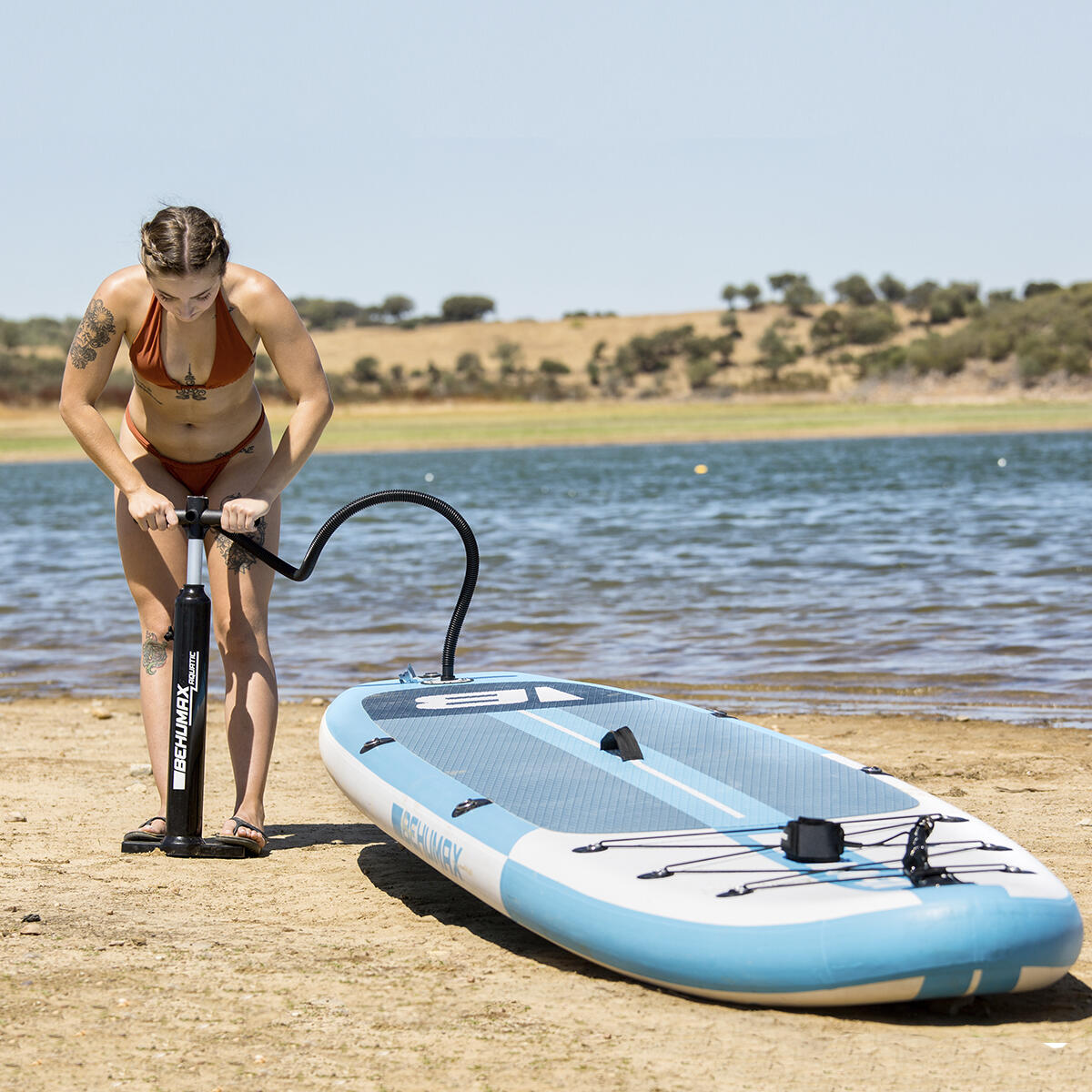 Tabla Paddle Surf hinchable BEHUMAX Be Wave 11" 3/6