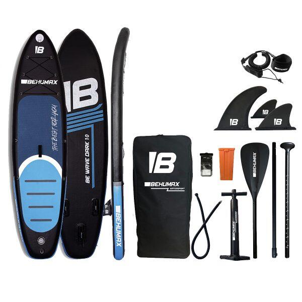 BEHUMAX Tabla Paddle surf hinchable BEHUMAX Be Wave Dark 10"