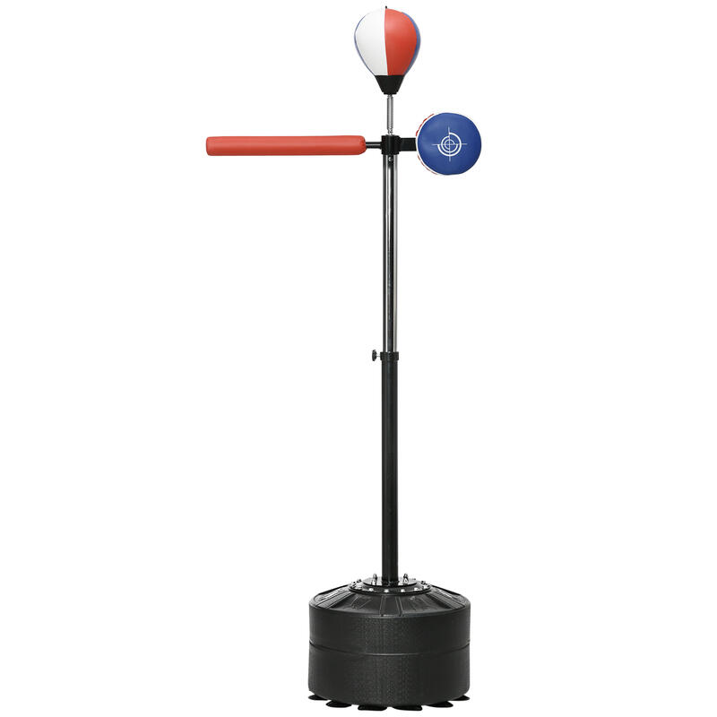 Punching ball para deportes de contacto con muelle y base rellenable