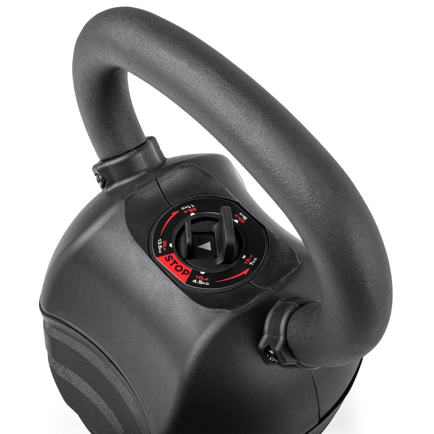 Quick-Lock Kettlebell Kettlebell réglable 4,5 à 13,5 kg 5/7