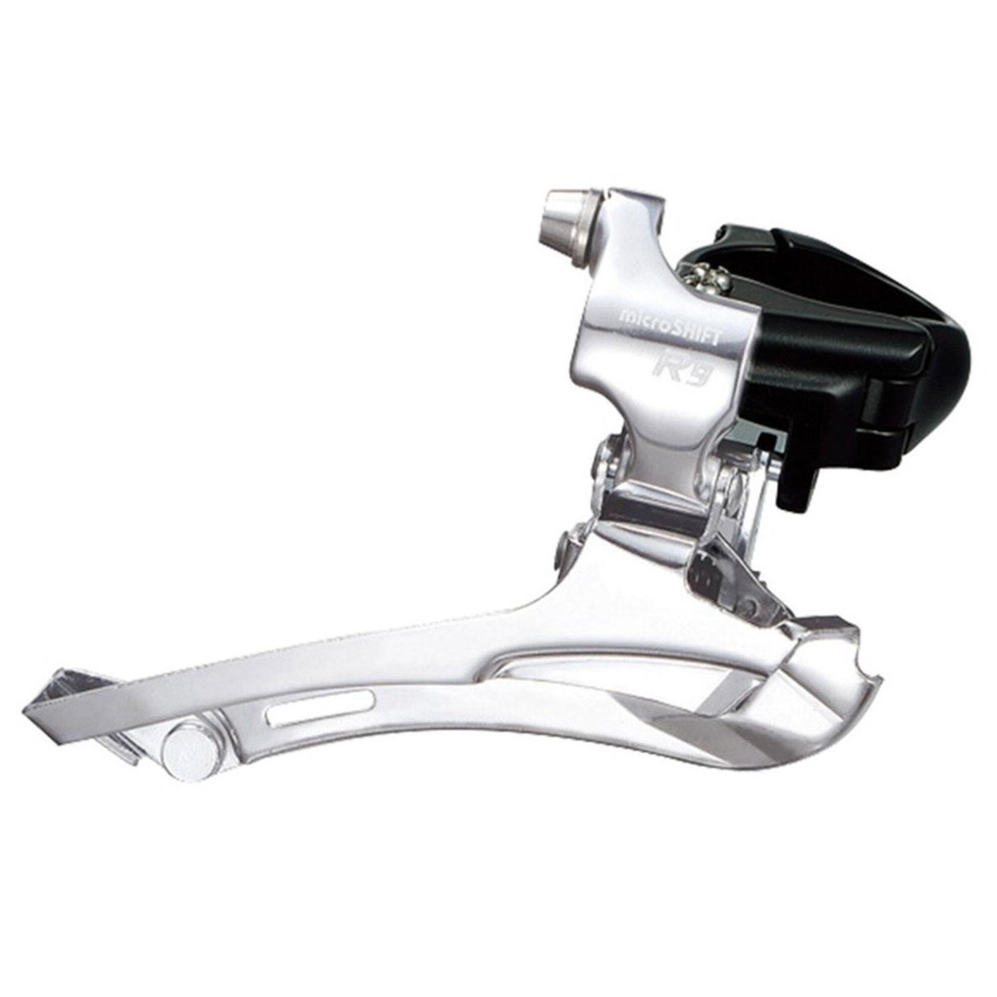 Microshift - Dérailleur R9 Road Clamp Type 2x9 Speed - Silver/black - Dérailleur - Taille Unique - Decathlon