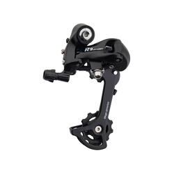 R9 Road achterderailleur medium kooi 2x9/10 sp. - zwart