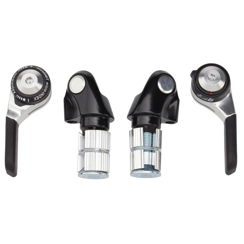 R9 Road Bar End Flat Bar levier de vitesse 2/3x9 speed - black
