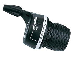 MTB Twist levier de vitesse droit Shimano 7 speed - black