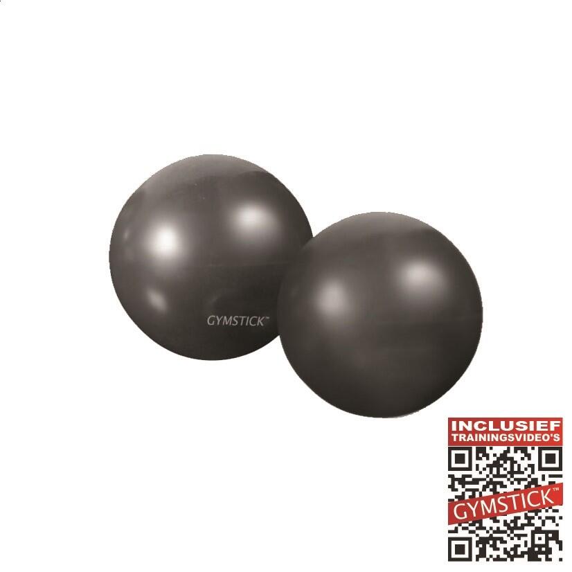 Bolas de ioga 2 x 1 kg com vídeo de formação online