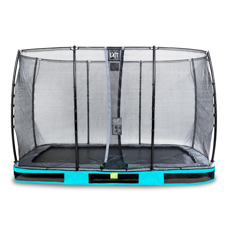 Elegant inground trampoline 244x427cm