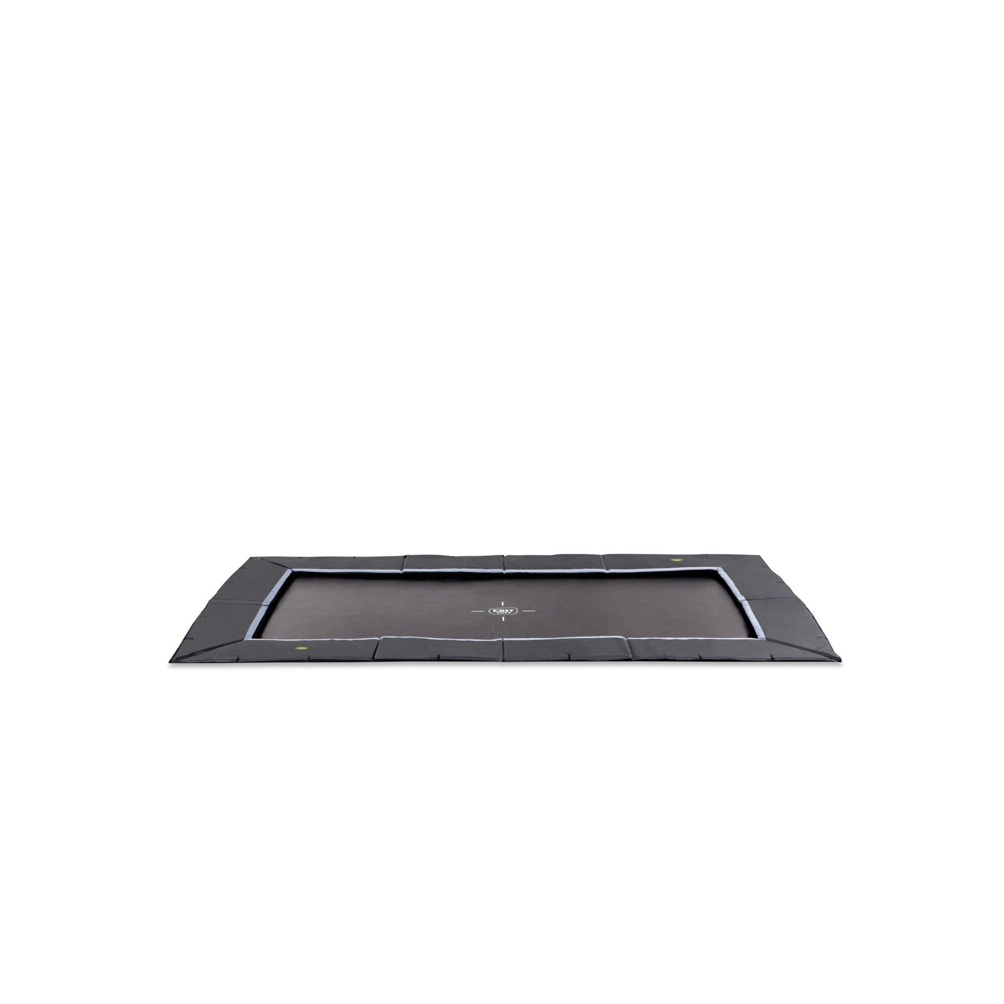 Exit Toys - Trampoline Enterré Au Niveau Du Sol Dynamic Sports 275x458cm - Trampoline - Noir - Taille Unique - Decathlon