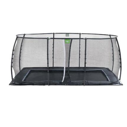 Dynamic ebenerdiges Trampolin 305x519cm mit Sicherheitsnetz