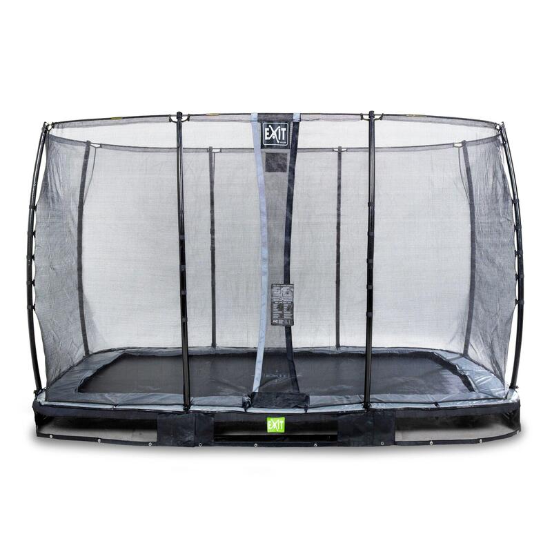 Elegant inground trampoline 244x427cm