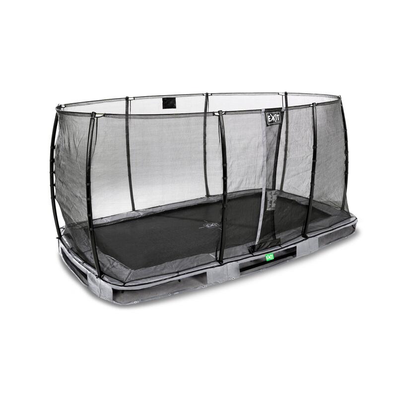 Elegant inground trampoline 214x366cm