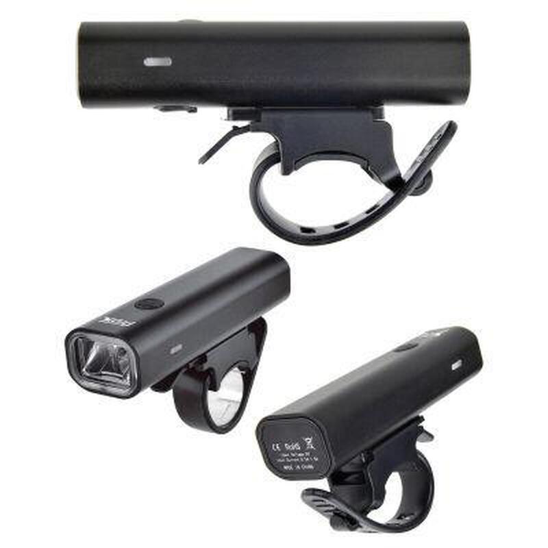 Led Fietsverlichtingsset USB Oplaadbaar 400/40 Lumen