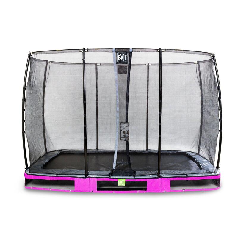 Trampoline enterré Elegant de 214x366cm