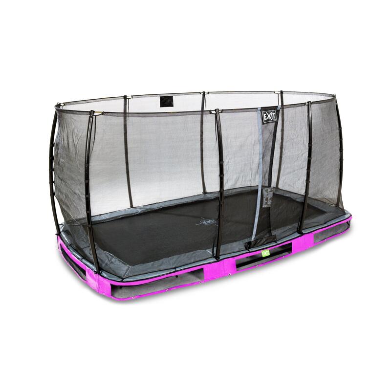 Elegant inground trampoline 244x427cm