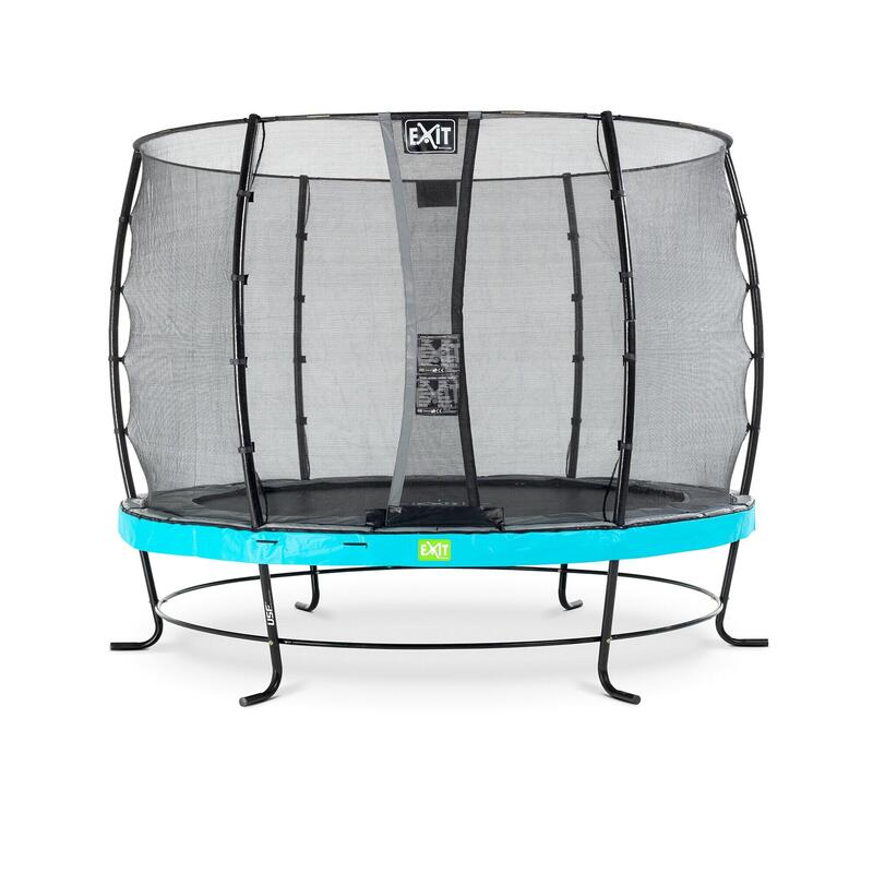 EXIT Elegant trampoline ø305cm met Economy veiligheidsnet - blauw