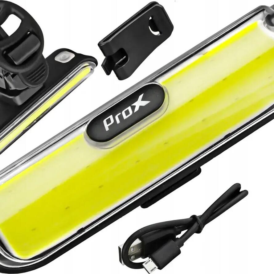 Front light 100 Lumens - Micro USB Rechargeable - 180° visibility